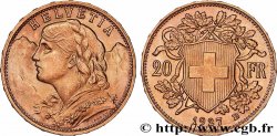 OR, PALLADIUM ET PLATINE INVESTISSEMENT 20 Francs or &nbsp;Vreneli&nbsp; 1927 Berne