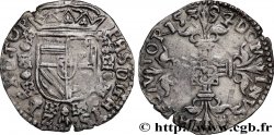 PAYS-BAS ESPAGNOLS - TOURNAI - PHILIPPE II D&nbsp;ESPAGNE 1/20 Écu 1594 Tournai BB 