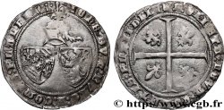 FLANDRE - COMTÉ DE FLANDRE - JEAN SANS PEUR Double gros &nbsp;penning Jans&nbsp; n.d. Gand TTB 