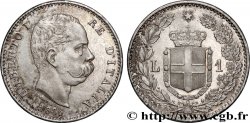 ITALIE - ROYAUME D&nbsp;ITALIE - HUMBERT Ier 1 Lire  1886 Rome SUP+ 