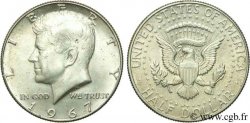 ESTADOS UNIDOS DE AMÉRICA 1/2 Dollar Kennedy 1967 Philadelphie SC 