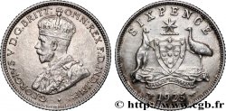AUSTRALIE 6 Pence Georges V 1925 