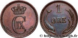 DANEMARK 1 Ore Christian IX 1894 Copenhague