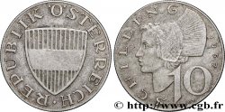 AUTRICHE 10 Schilling 1957 Vienne