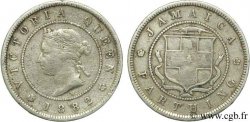 JAMAÏQUE 1 Farthing Victoria 1882 Heaton TB+ 