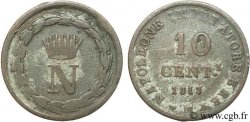 ITALIE - ROYAUME D&nbsp;ITALIE - NAPOLÉON Ier 10 Centesimi Napoléon Empereur et Roi d’Italie 1813 Milan - M