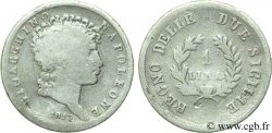ITALIE - ROYAUME DES DEUX-SICILES 1 Lire Joachim Murat (Gioachino Napoleone) Roi des deux Siciles 1813 