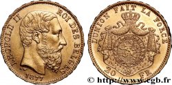 GOLD-, PALLADIUM- UND PLATIN-INVESTITIONEN 20 Francs Léopold II 1877 Bruxelles