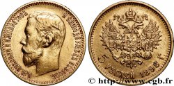 GOLD-, PALLADIUM- UND PLATIN-INVESTITIONEN 5 Roubles or 1898 Saint-Pétersbourg