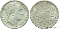 ITALIE 2 Lire Victor Emmanuel III 1907 Rome - R TTB 