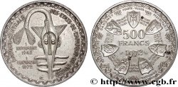 ÉTATS DE L&nbsp;AFRIQUE DE L&nbsp;OUEST (BCEAO) 500 Francs BCEAO 1972 Paris