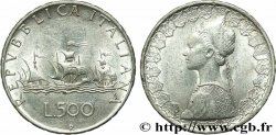 ITALY 500 Lire “caravelles” 1959 Rome AU 