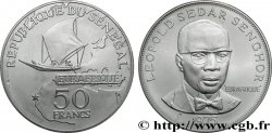SÉNÉGAL 50 Francs Eurafrique : Léopold Sedar Senghor 1975  SPL 