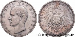 GERMANY - BAVARIA 3 Mark Otto (Othon) 1908 Munich - D