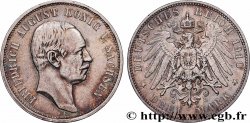 GERMANY - SAXONY 3 Mark Frédéric Auguste 1910 Dresde