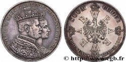 GERMANY - PRUSSIA 1 Thaler couronnement de Guillaume Ier et Augusta 1861 Berlin