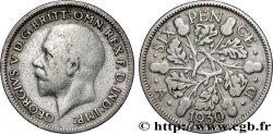 REGNO UNITO 6 Pence Georges V 1930 Londres