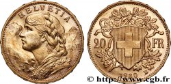 GOLD, PALLADIUM & PLATINUM INVESTMENT 20 Francs &nbsp;Vreneli&nbsp; 1930 Berne