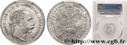 AUSTRIA 20 Kreuzer François-Joseph Ier 1868 Vienne