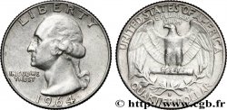 UNITED STATES OF AMERICA 1/4 Dollar Georges Washington 1964 Denver