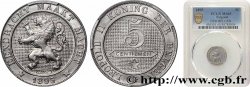BELGIUM 5 Centiemen (Centimes) légende flamande 1895 