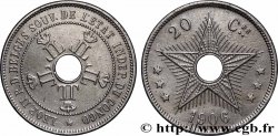 CONGO FREE STATE 20 Centimes Léopold II 1906 Bruxelles