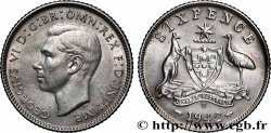 AUSTRALIA 6 Pence Georges VI 1942 Denver - D