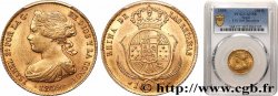 ESPAGNE 100 Reales Isabelle II 1859 Barcelone