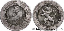 BELGIQUE 5 Centimes lion 1861 Bruxelles