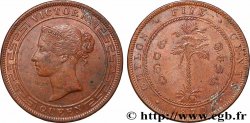 CEYLAN 5 Cents Victoria 1870 Calcutta
