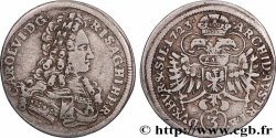 GERMANY - SILESIA 3 Kreuzer Charles VI 1723 Breslau