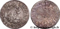AUSTRIA - COUNTY OF TYROL - LEOPOLD I 3 Kreuzer 1676 Vienne