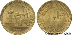 MONACO 1 Franc émission du Crédit Foncier de Monaco 1924 Poissy