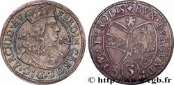 AUSTRIA - TYROL - FERDINAND-CHARLES 3 Kreuzer 1662 Hall
