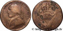 BRITISH TOKENS OR JETTONS 1/2 Penny Georges Washington (Irlande du Nord) (1792-1795) 