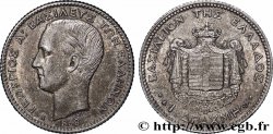 GRÈCE 1 Drachme Georges Ier 1868 Paris