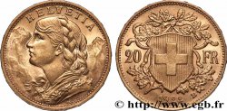 ORO, PALADIO Y PLATINO INVERSIÓN 20 Francs &nbsp;Vreneli&nbsp;  1922 Berne