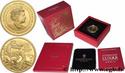 OR, PALLADIUM ET PLATINE INVESTISSEMENT 1 Oz - 100 Dollars Proof Année du Serpent 2024 Perth FDC 