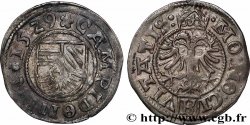 ALLEMAGNE - VILLE DE KEMPTEN 1/2 batzen 1529 Kampten