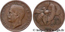 ITALIE 10 Centesimi Victor Emmanuel III 1920 Rome