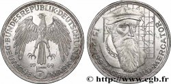 GERMANY 5 Mark Proof Gerhard Mercator 1969 Stuttgart
