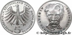 ALLEMAGNE 5 Mark Proof Albert Schweitzer 1975 Karlsruhe