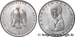GERMANY 5 Mark proof Heinrich von Kleist 1977 Karlsruhe