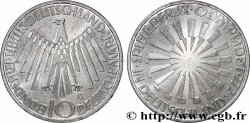 ALLEMAGNE 10 Mark Proof XXe J.O. Munich “IN MÜNCHEN” 1972 Karlsruhe