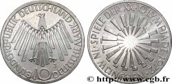 GERMANY 10 Mark XXe J.O. Munich / aigle type “IN DEUTSCHLAND” 1972 Hambourg