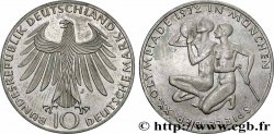 ALLEMAGNE 10 Mark XXe J.O. Munich : basket-ball et canoeing 1972 Hambourg