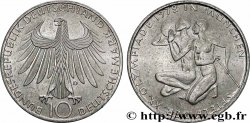 GERMANY 10 Mark XXe J.O. Munich : basket-ball et canoeing 1972 Munich