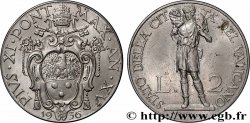 VATICAN AND PAPAL STATES 2 Lire Pie XI an XIII 1936 Rome