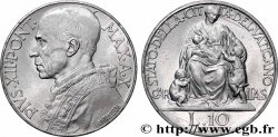 VATICAN ET ÉTATS PONTIFICAUX 10 Lire Pie XII an X / Caritas 1948 Rome