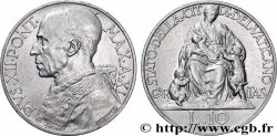 VATICAN AND PAPAL STATES 10 Lire Pie XII an XI / Caritas 1949 